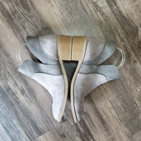 American Eagle Snake Skin Suede Ankle Boots - Picture 2 of 6